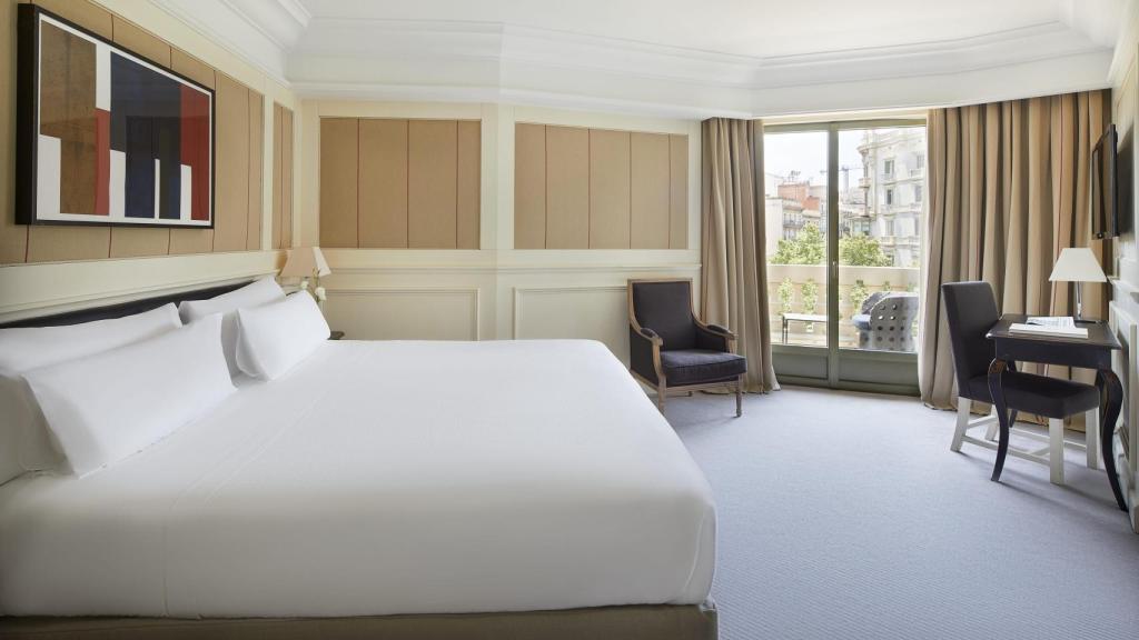 Habitación del hotel Majestic de Barcelona