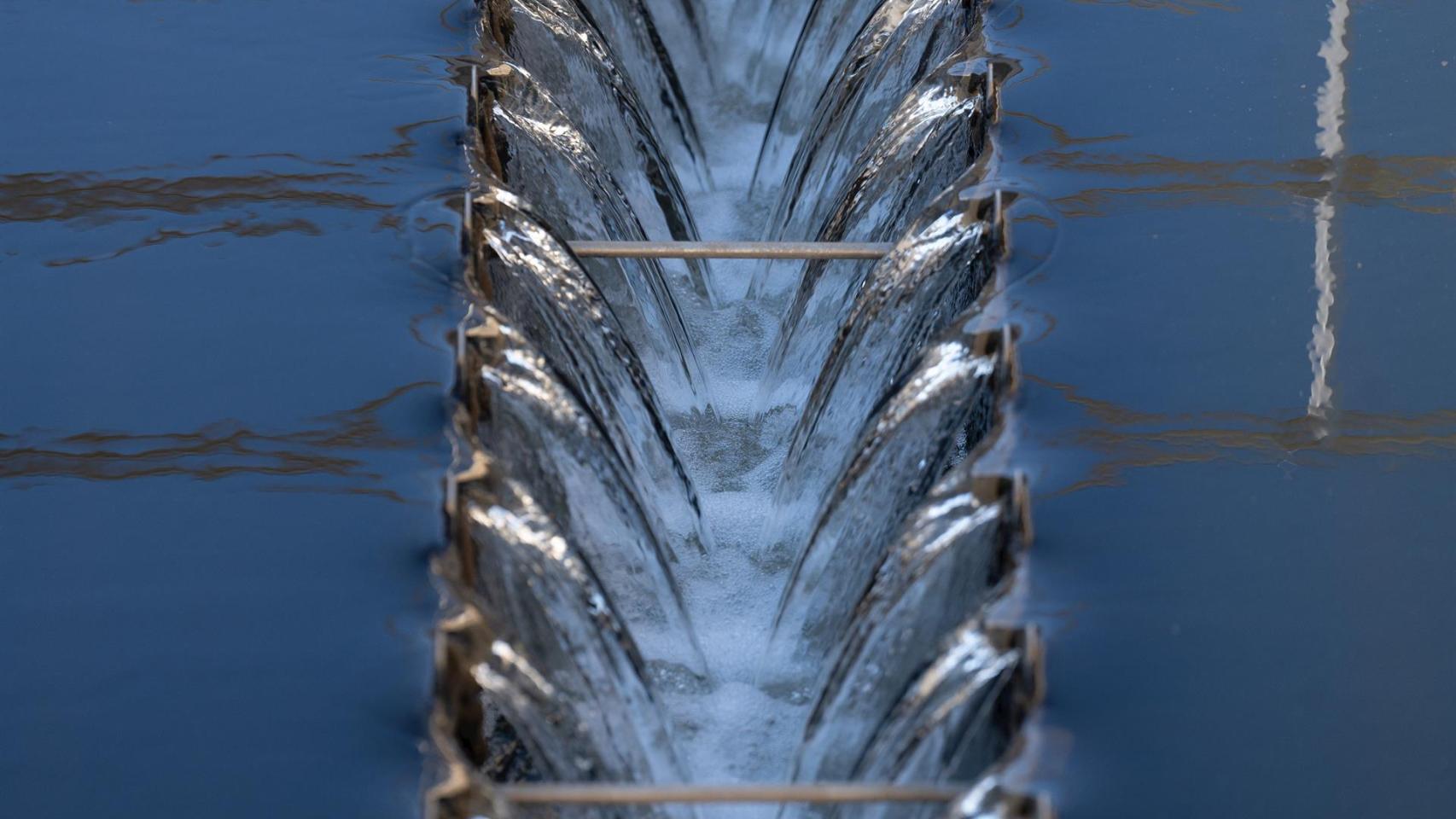 Imagen de archivo de una depuradora