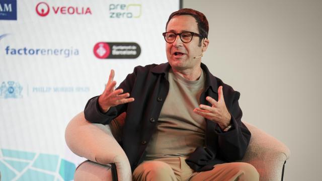 El escritor Daniel Vázquez en el BCN Desperta