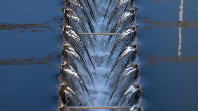 Imagen de archivo de una depuradora