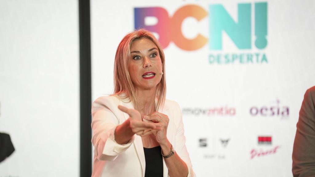 La CEO de Savills en Barcelona, Anna Gener, en las jornadas del Barcelona Desperta