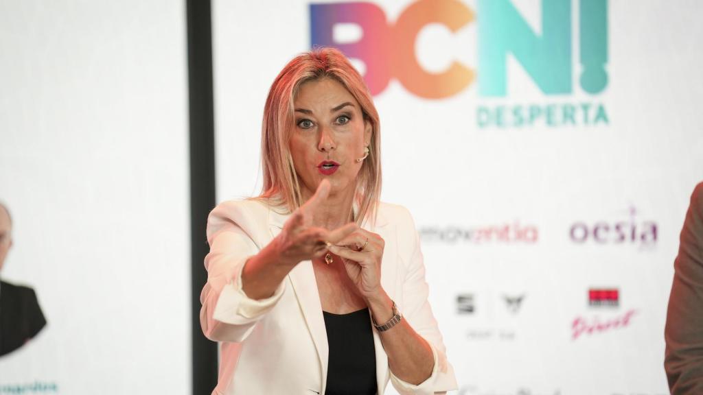 Anna Gener, CEO de Savills, durante el debate en 'Barcelona Desperta'