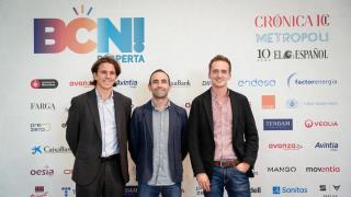 Alberto González, director general de Cabify España, Yuri Fernández, director de comunicación de Uber para el Sur de Europa, y Juan Luis Fernández, director de políticas públicas de Bolt
