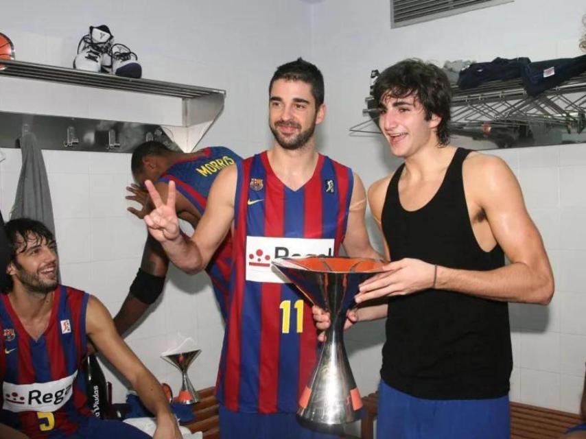 El recado de Ricky Rubio al Barça de basket comandado por su amigo Navarro