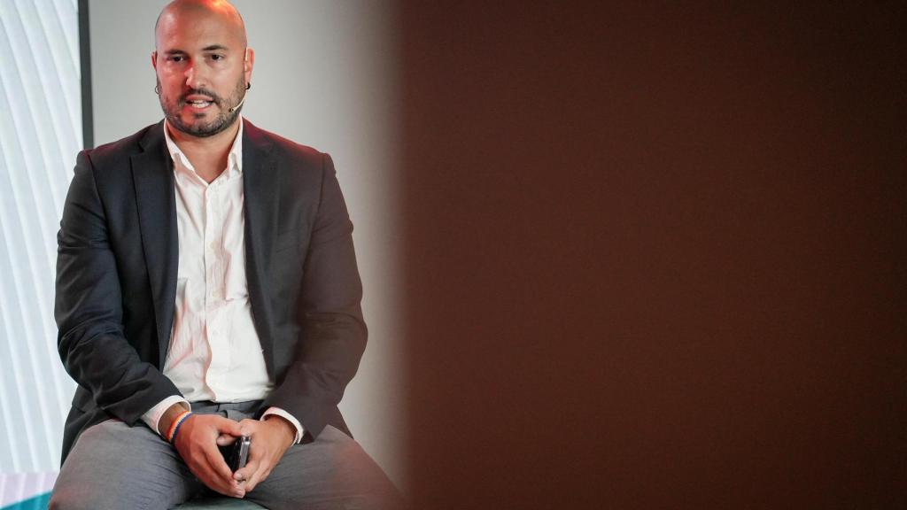 El arquitecto y concejal de Sant Adrià de Besòs, José Gras, en las jornadas del Barcelona Desperta