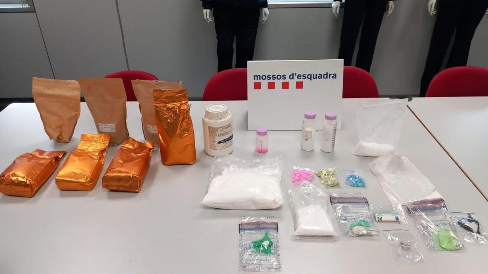 Droga incautada en el punto de venta