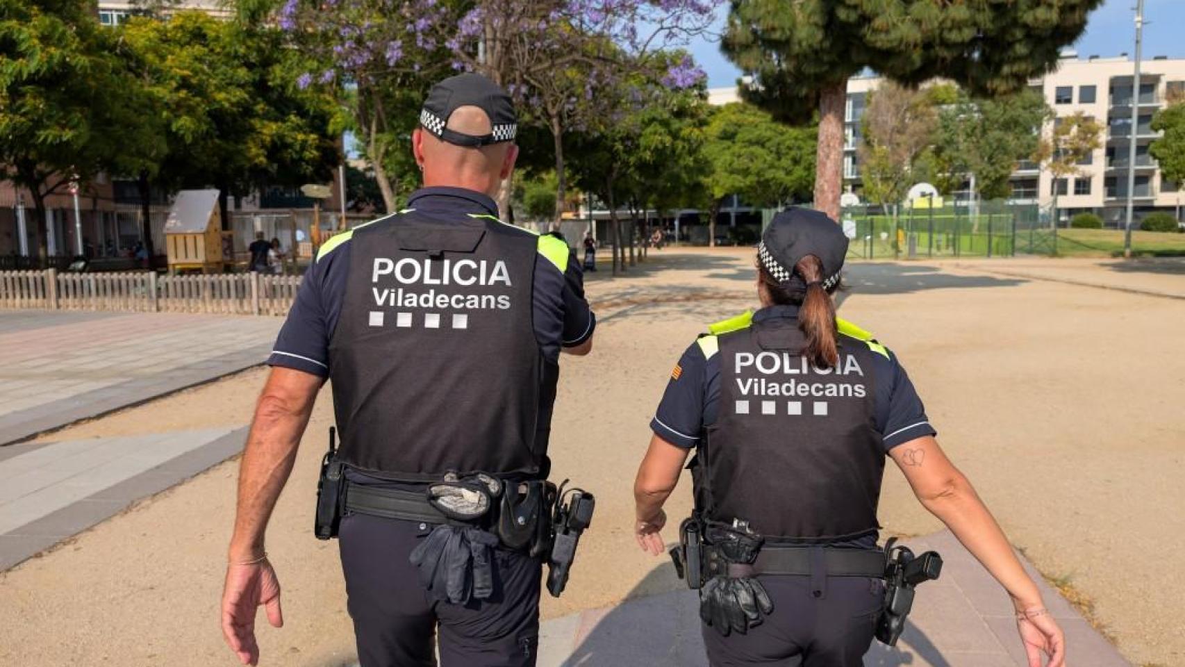 Policia Local de Viladecans en una imagen de archivo