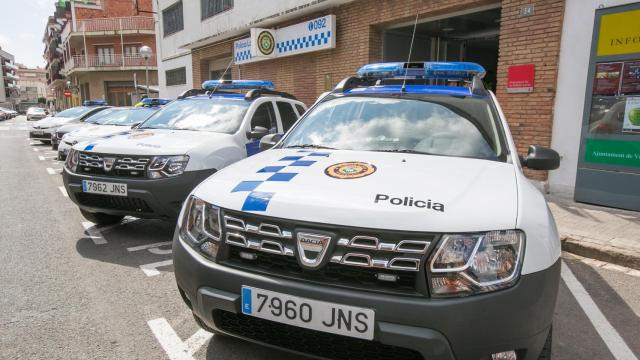 Un coche de la Policia Local de Viladecans