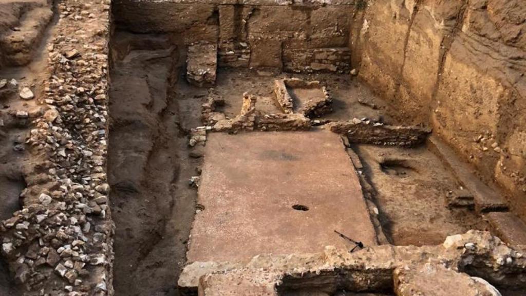 Ruinas de las termas romanas de Badalona