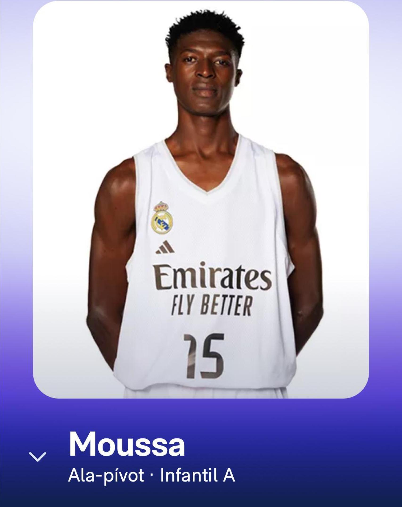 Moussa Balla Traore, nuevo fichaje del Real Madrid de basket infantil