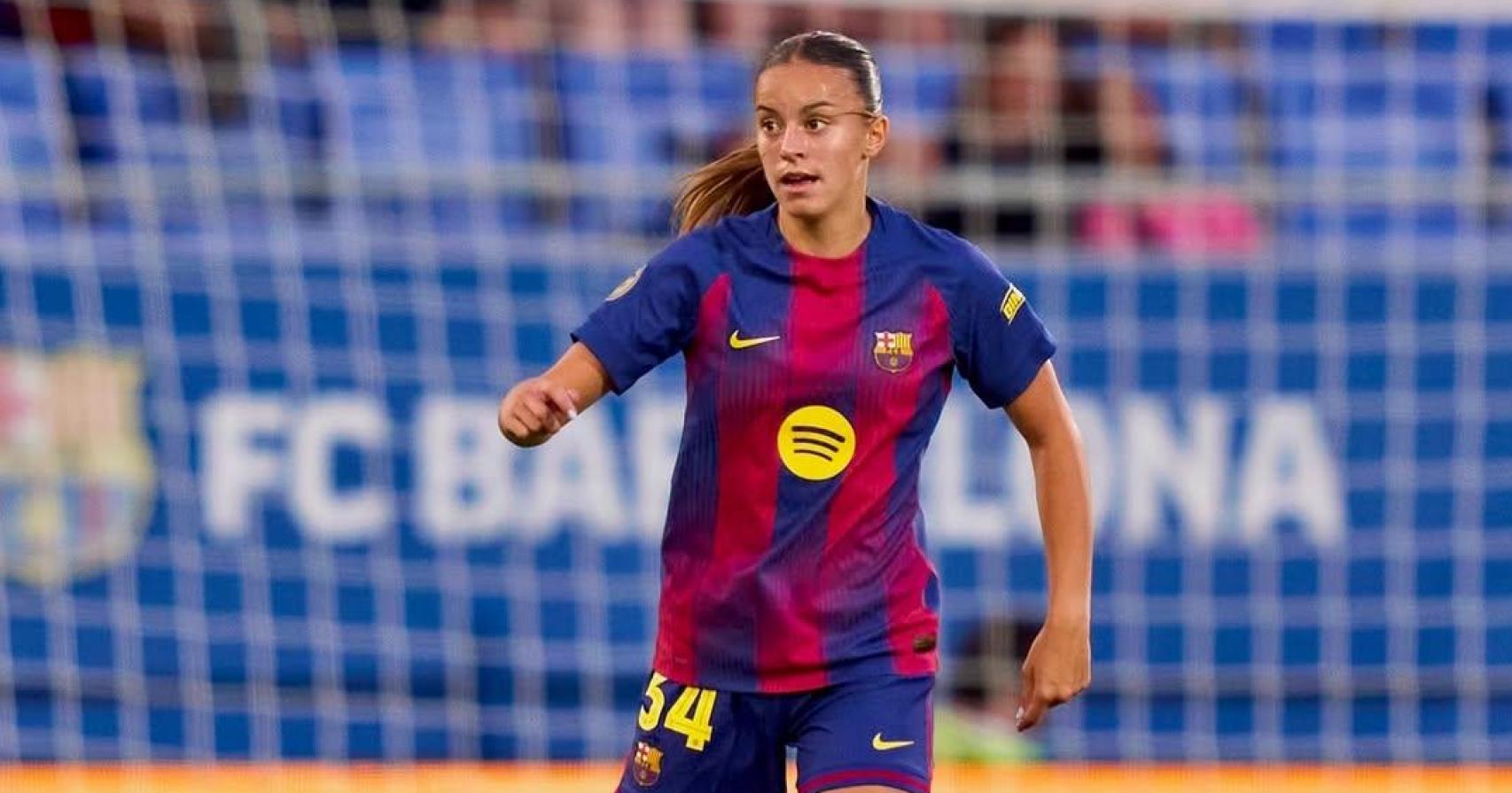 Clara Serrajordi disputa los 90 minutos en el Barça Femenino-Alhama