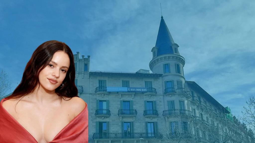 Montaje de la artista catalana Rosalía