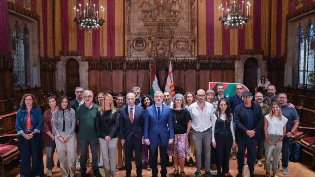 Presentació del Districte 11, Ciutats de Palestina, a Barcelona