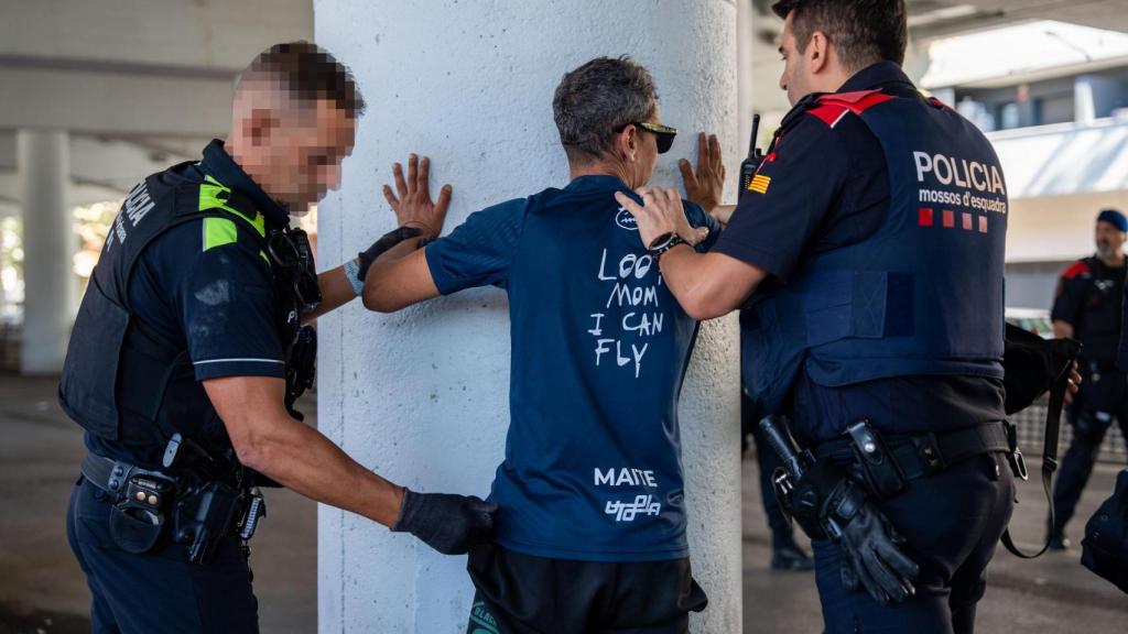 Operatiu d'aquest dilluns contra el mercat de la misèria entre Badalona i Sant Adrià