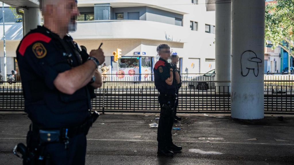 Operatiu d'aquest dilluns contra el mercat de la misèria entre Badalona i Sant Adrià