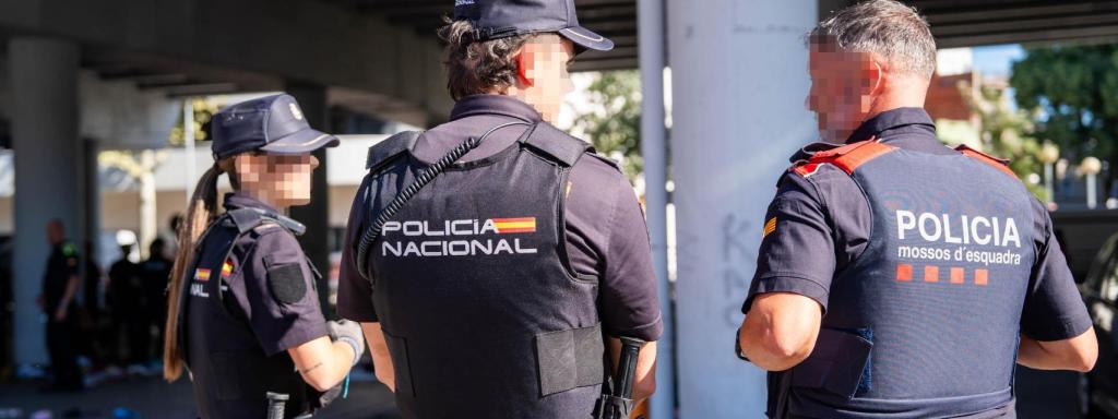 Operativo de este lunes contra el mercado de la miseria entre Badalona y Sant Adrià