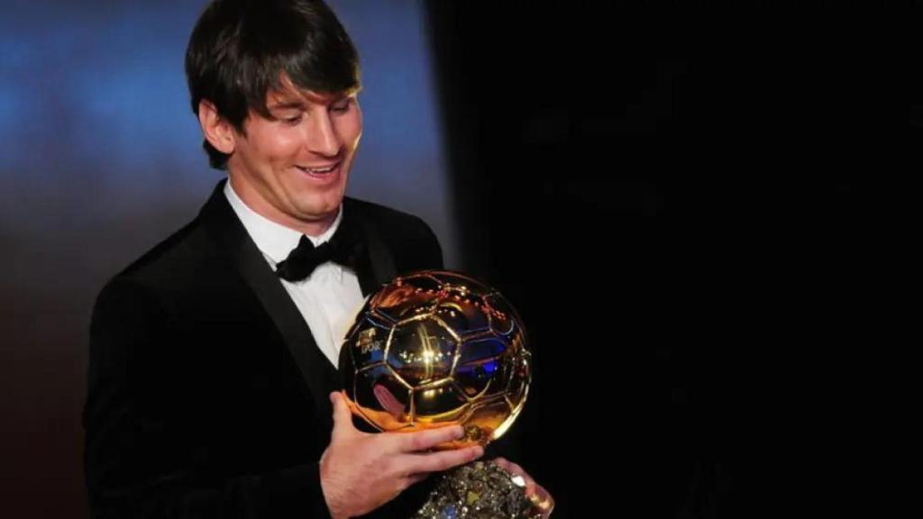 Leo Messi el Balón de Oro de 2010
