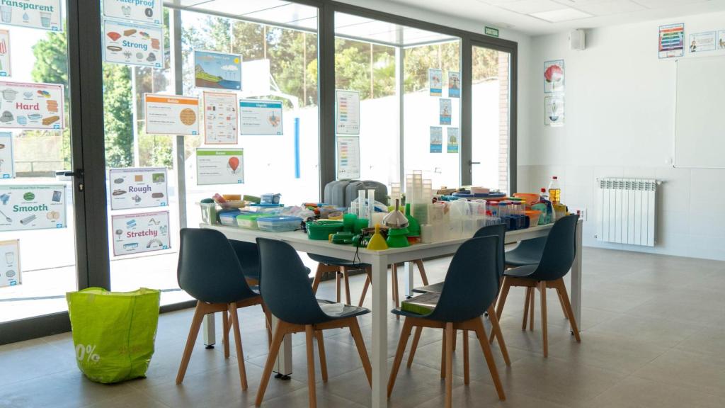 La nova aula de ciències del Highlands School