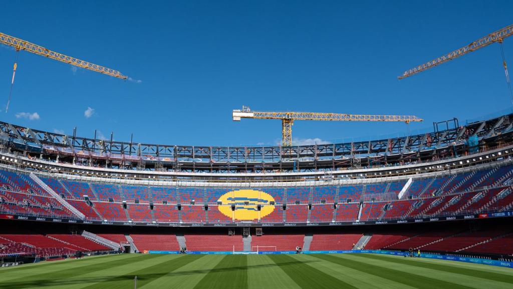 Obras en el Camp Nou
