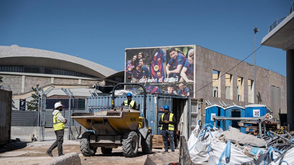 Camp Nou en obres