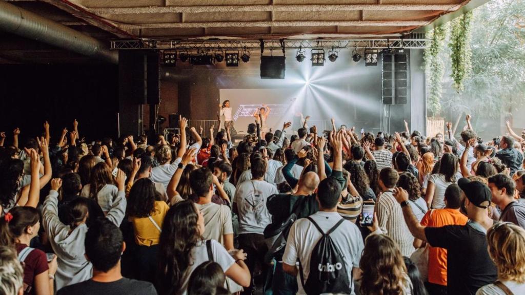 La antigua fábrica de Estrella Damm en imagen de archivo