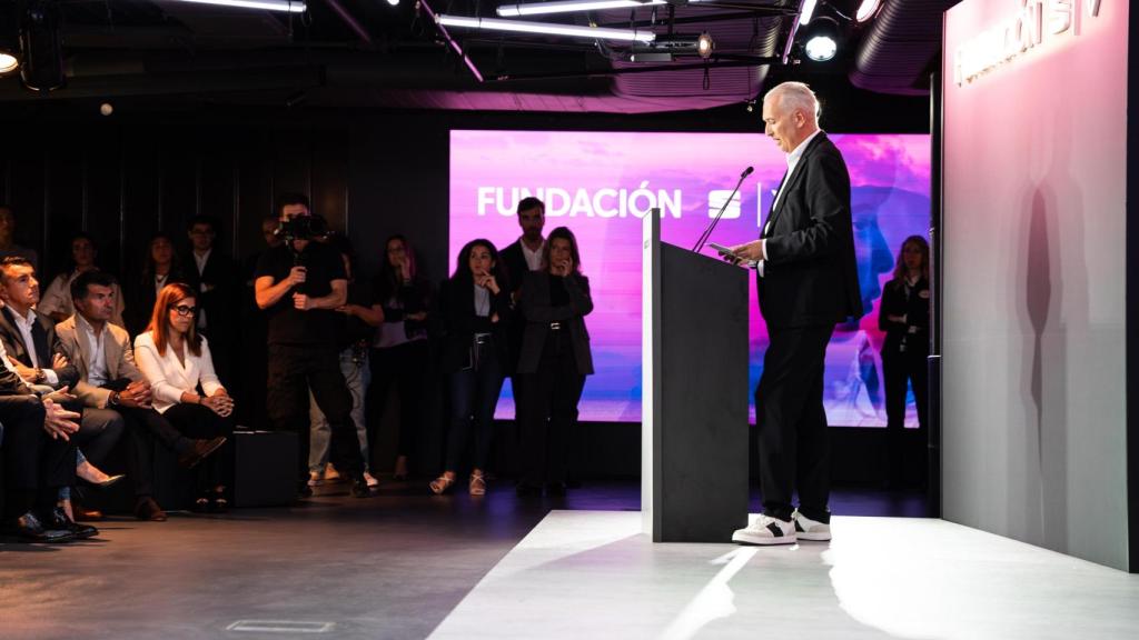 El CEO de Seat, Markus Haupt, durante la presentación de la Fundación Seat Cupra, en la Casa Seat de Barcelona