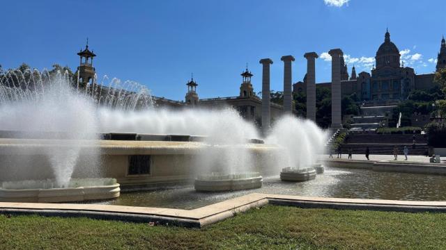 La Font Màgica de Montjuïc vuelve a funcionar