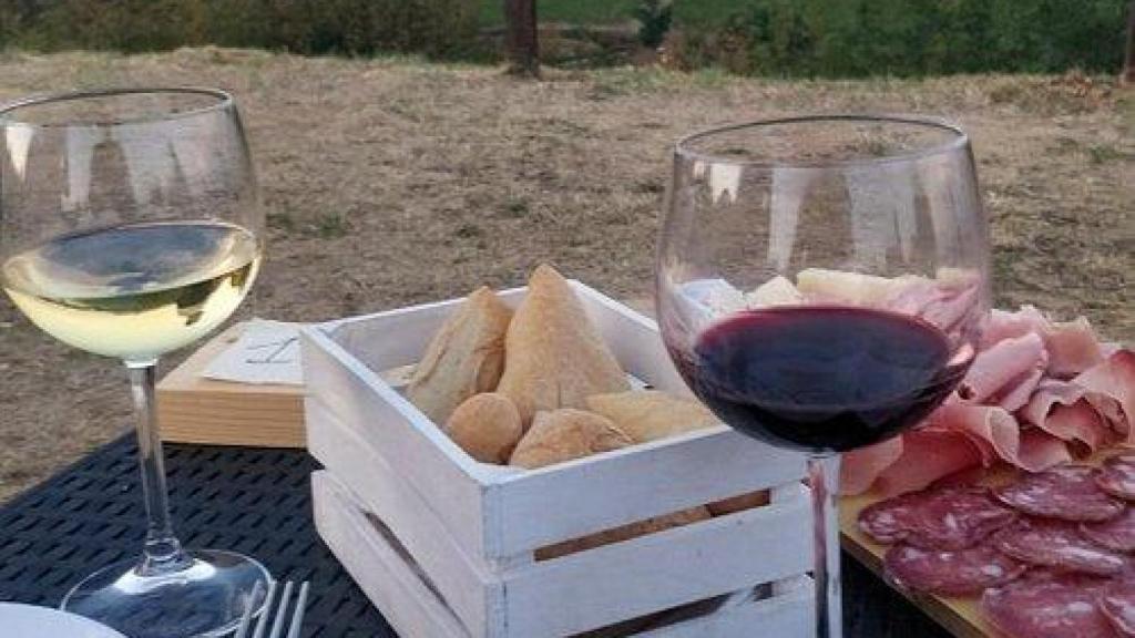 Tastet en un dels cellers de Puigdàlber