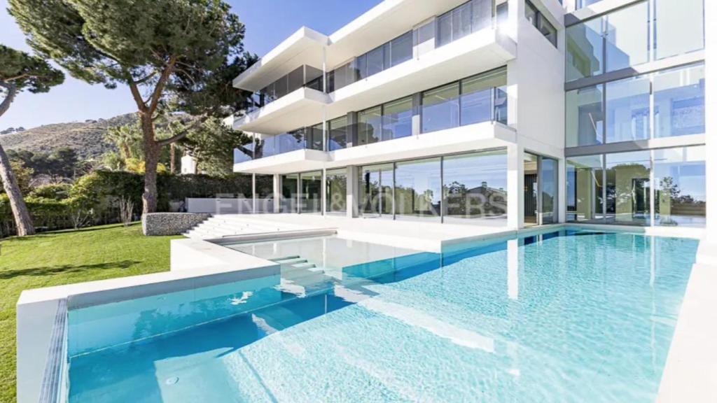 Una casa de lujo en una imagen de archivo