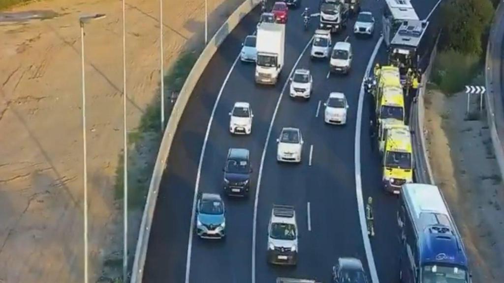 Accidente en la B-23