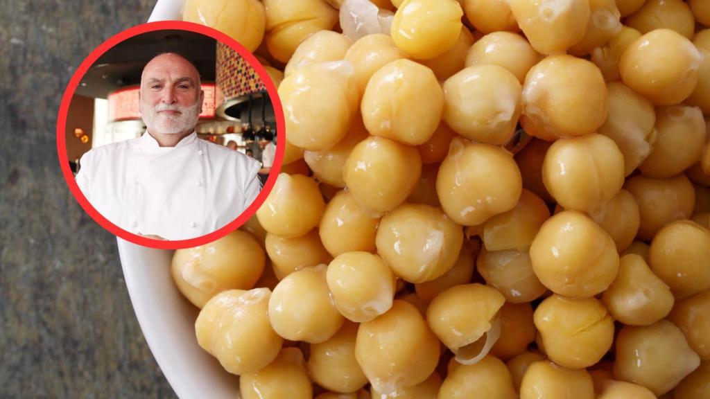 José Andrés y garbanzos