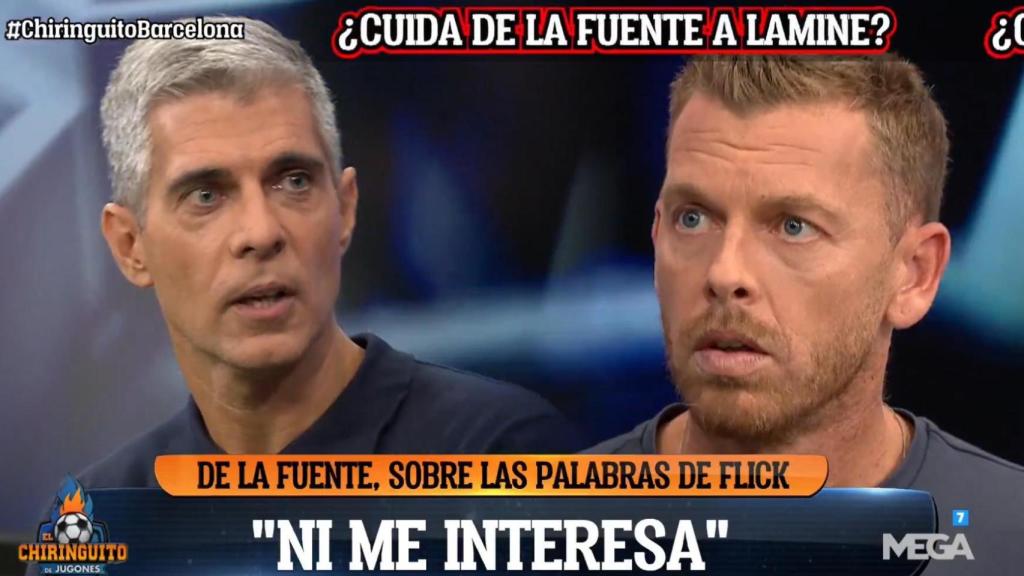 José Luís Sánchez y Jota Jordi, tertulianos de 'El Chiringuito'