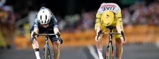 Ciclistas durante una edición del Tour de Francia