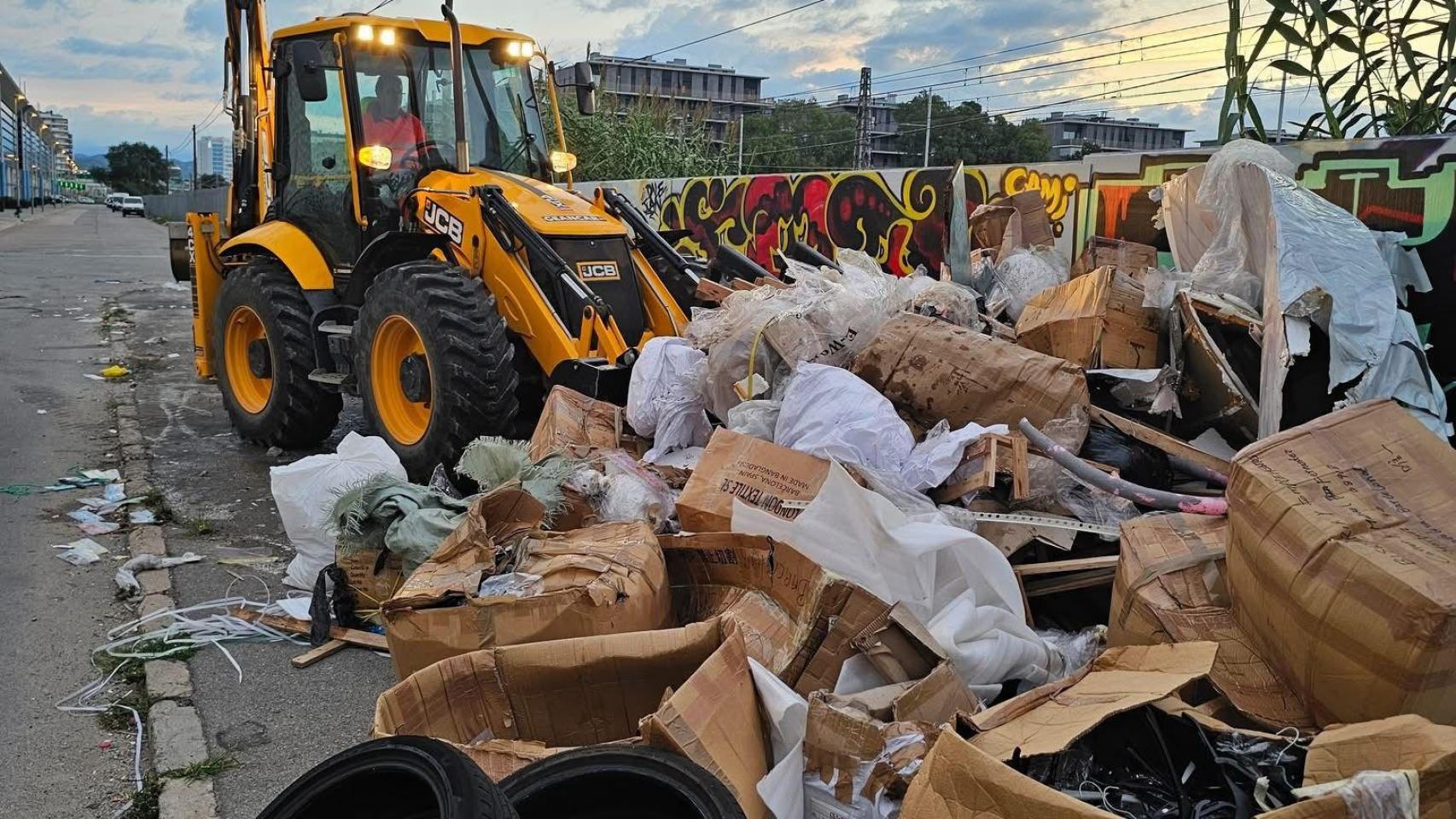 Limpieza de Eduard Maristany, en Sant Adrià