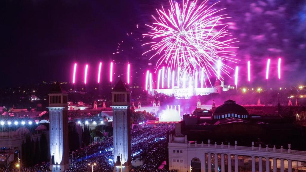 El Piromusical de La Mercè 2025