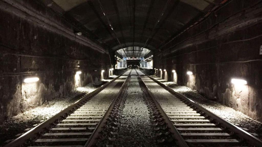 Tunel del metro de Barcelona en imagen de archivo