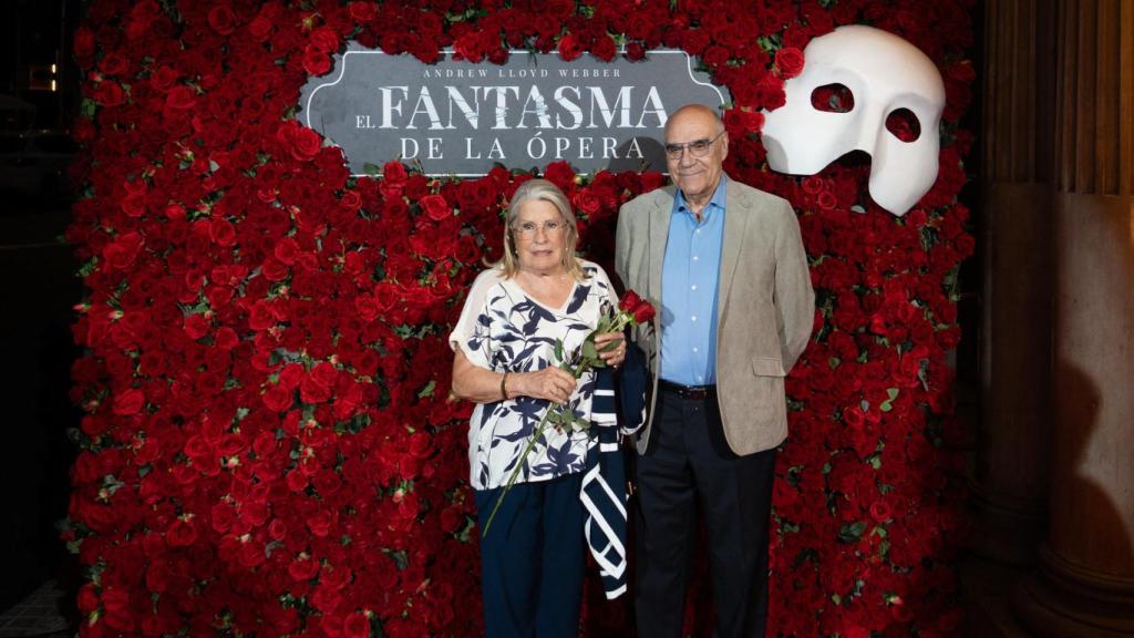 Salvador Alemany en el estreno del Fantasma de la Ópera