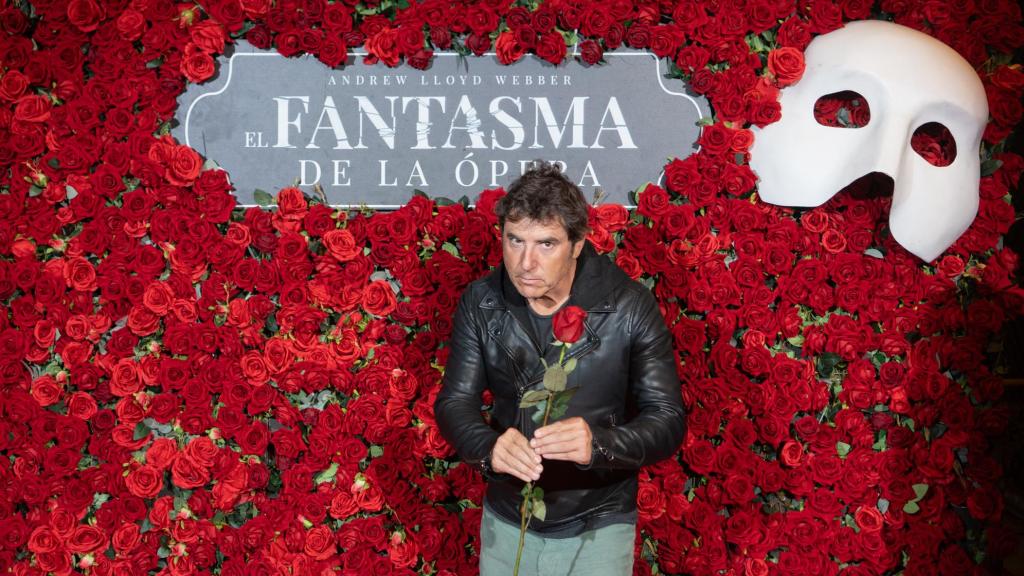 Manel Fuentes en el estreno del Fantasma de la Ópera