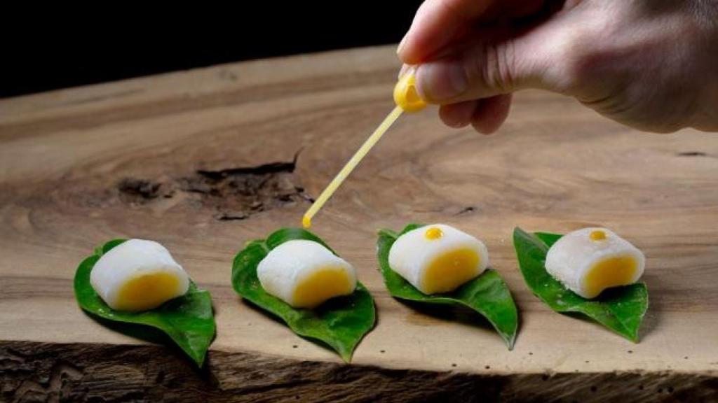Uno de los platos que ofrece el restaurante Dos Palillos