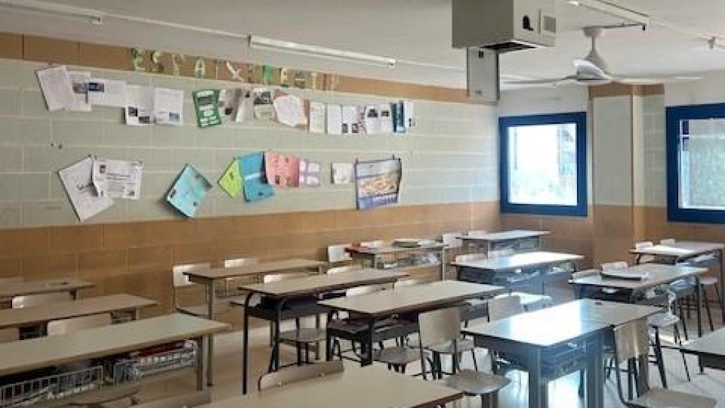 Aula del colegio Sagrat Cor de Gavà
