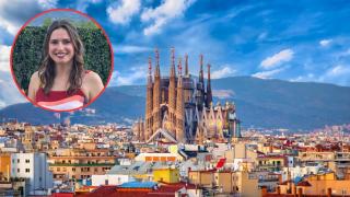 Montaje de Barcelona con Krista / CG