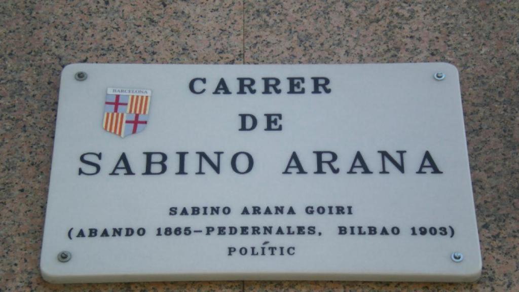 Calle Sabino Arana, en Barcelona