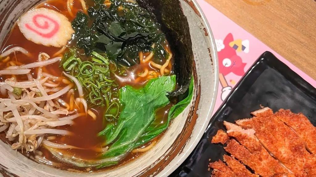 Platos de Oishii Ramen Station