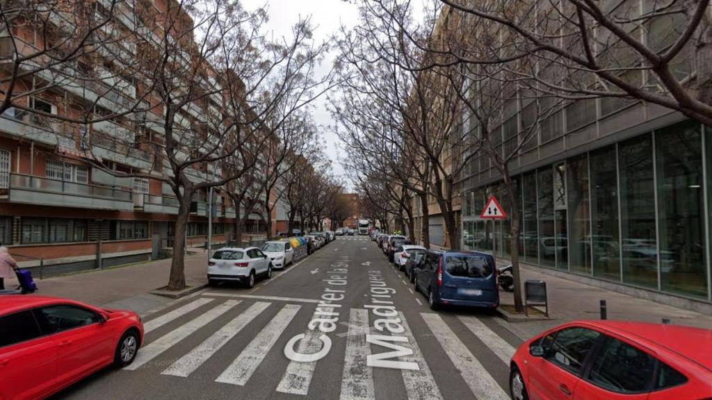 Calle de la Sèquia Madriguera, donde sucedieron los hechos