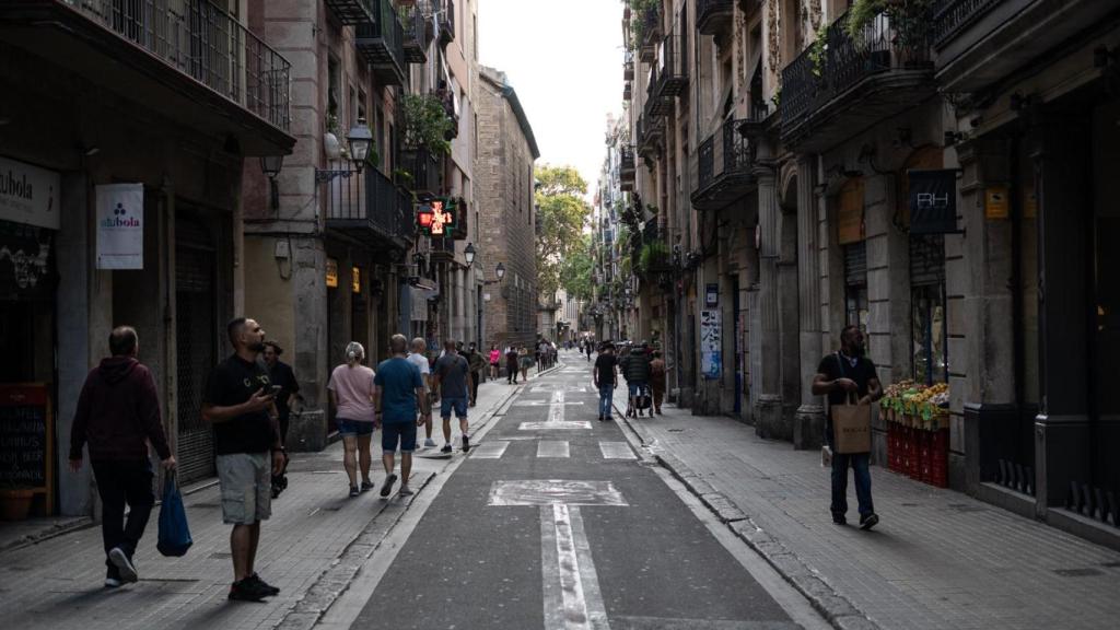 Una calle del Raval