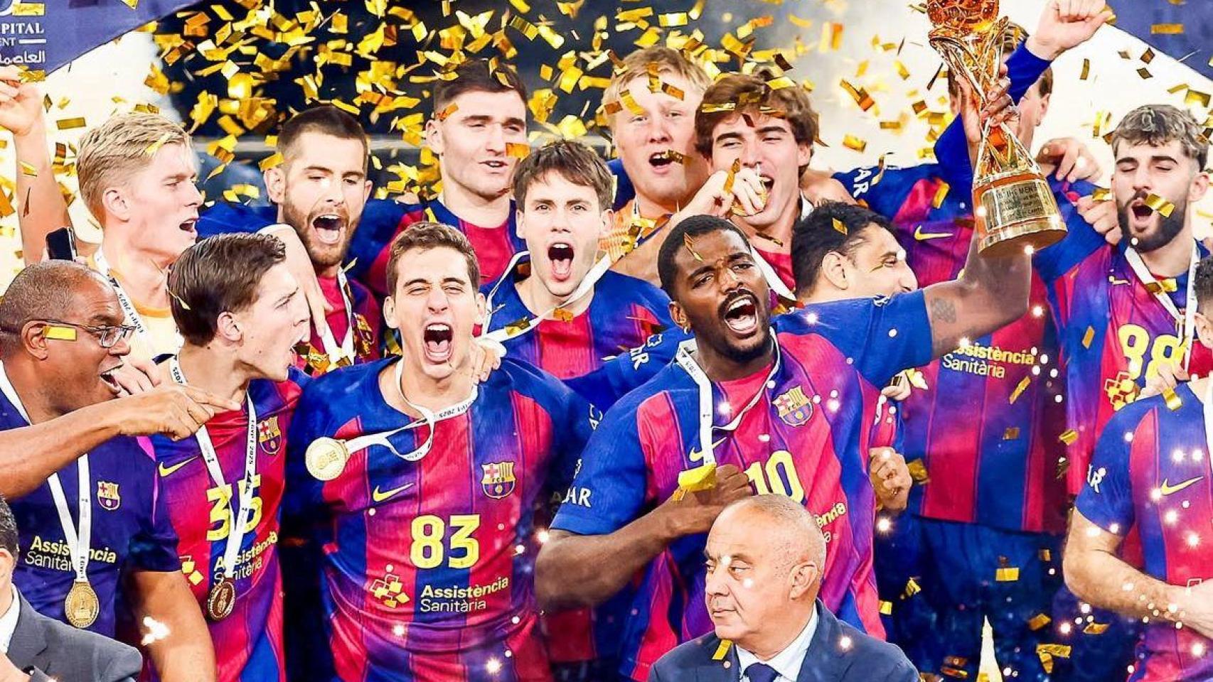 El Barça de balonmano se proclama campeón del Mundial de Clubes 2025