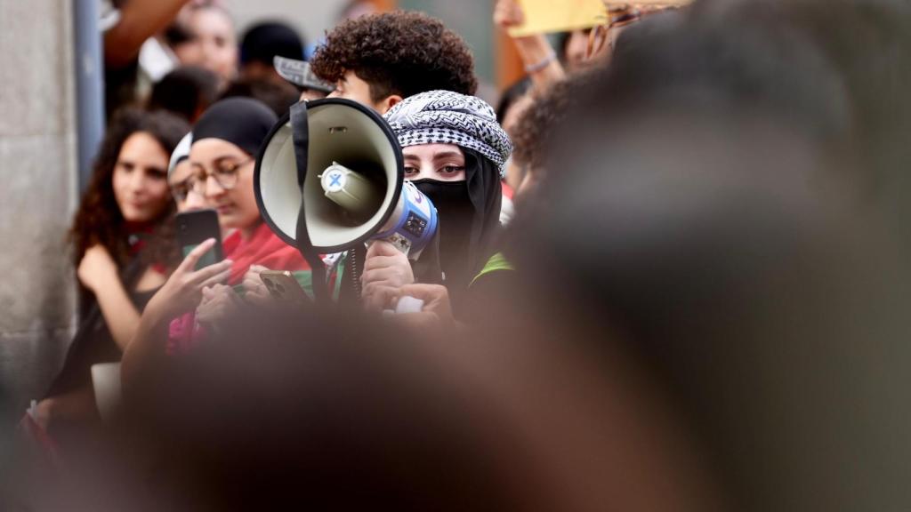 Manifestación convocada por el Sindicato de Estudiantes el 2 de octubre de 2025