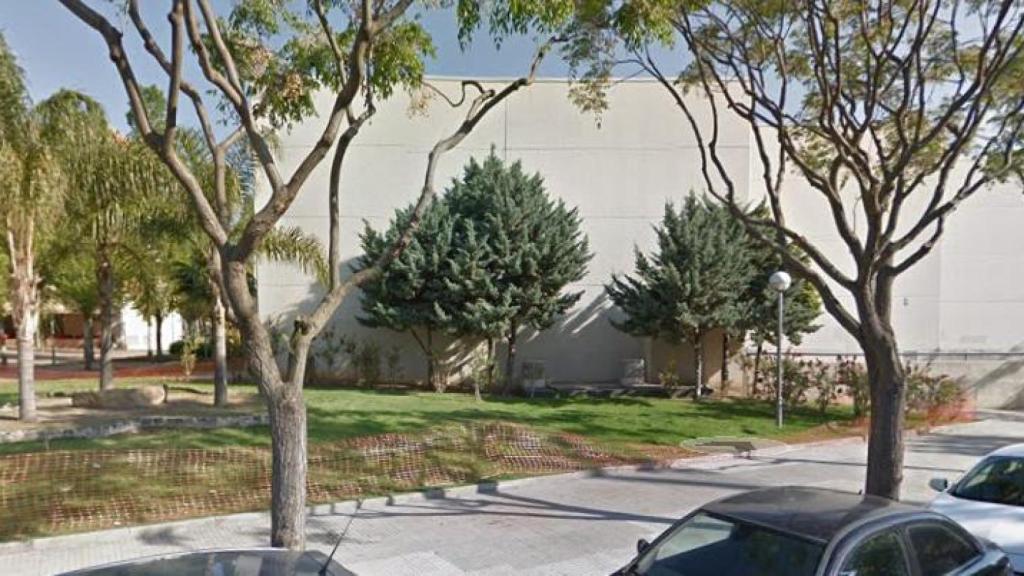 Zona trasera del edificio en Viladecans