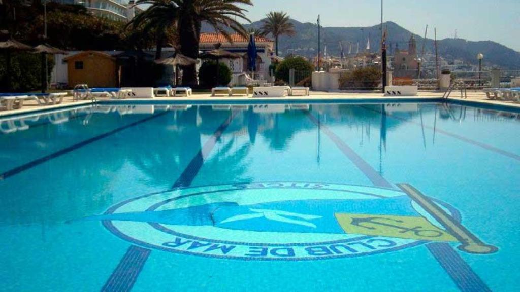 Piscina del Club de Mar de Sitges