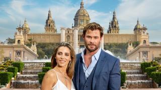 Montaje de Elsa Pataky y Chris Hemsworth en Barcelona / CG